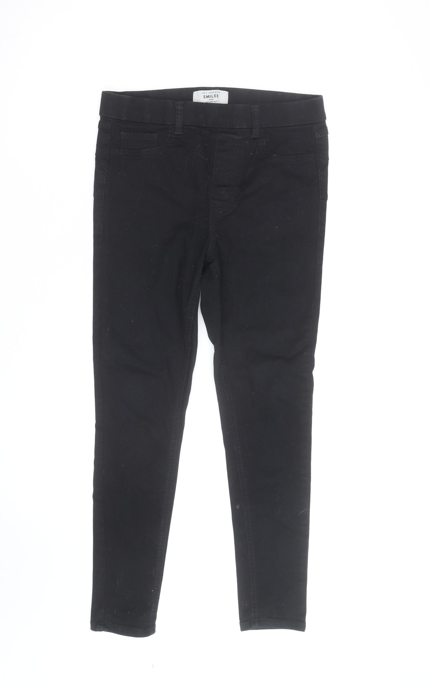 New Look Women Black Jegging Size 10 Skinny Stretch Trousers