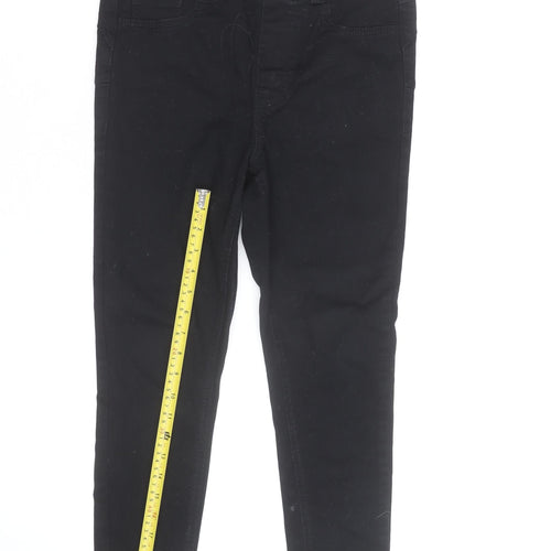 New Look Women Black Jegging Size 10 Skinny Stretch Trousers