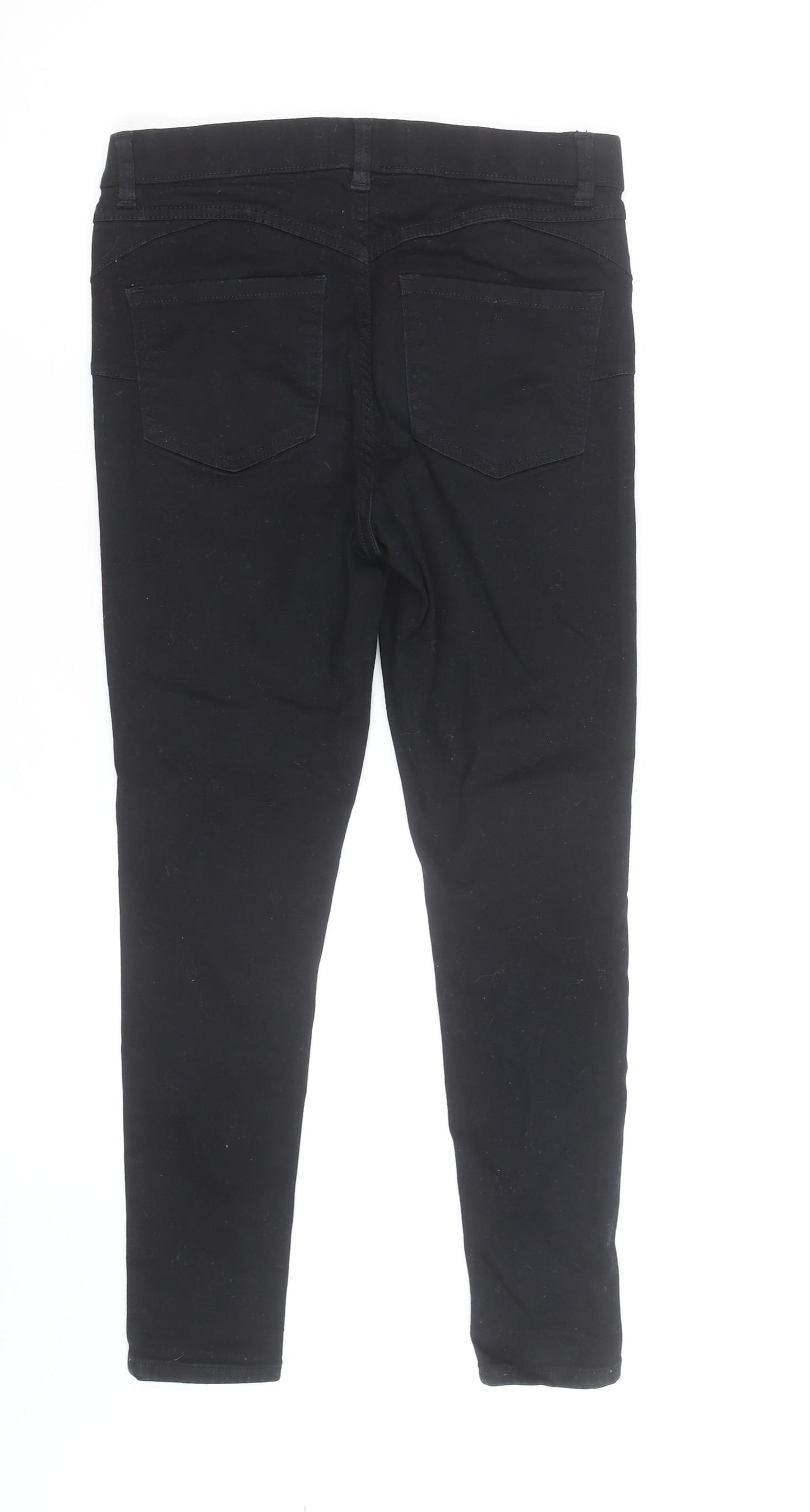 New Look Women Black Jegging Size 10 Skinny Stretch Trousers