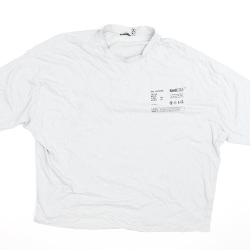 ASOS Men’s White Graphic Print City Inspire Relaxed Fit T-Shirt L