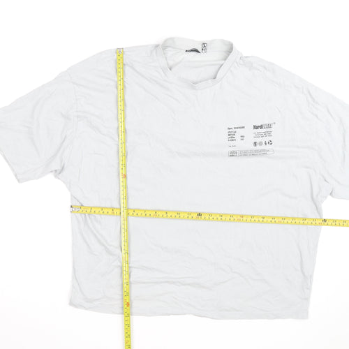 ASOS Men’s White Graphic Print City Inspire Relaxed Fit T-Shirt L