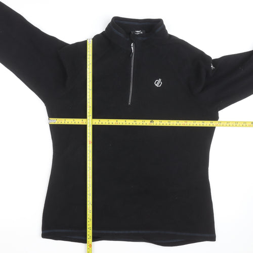 Dare 2B Mens Black Fleece Half Zip Pullover Sweatshirt M