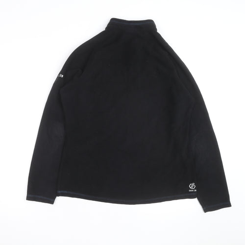 Dare 2B Mens Black Fleece Half Zip Pullover Sweatshirt M