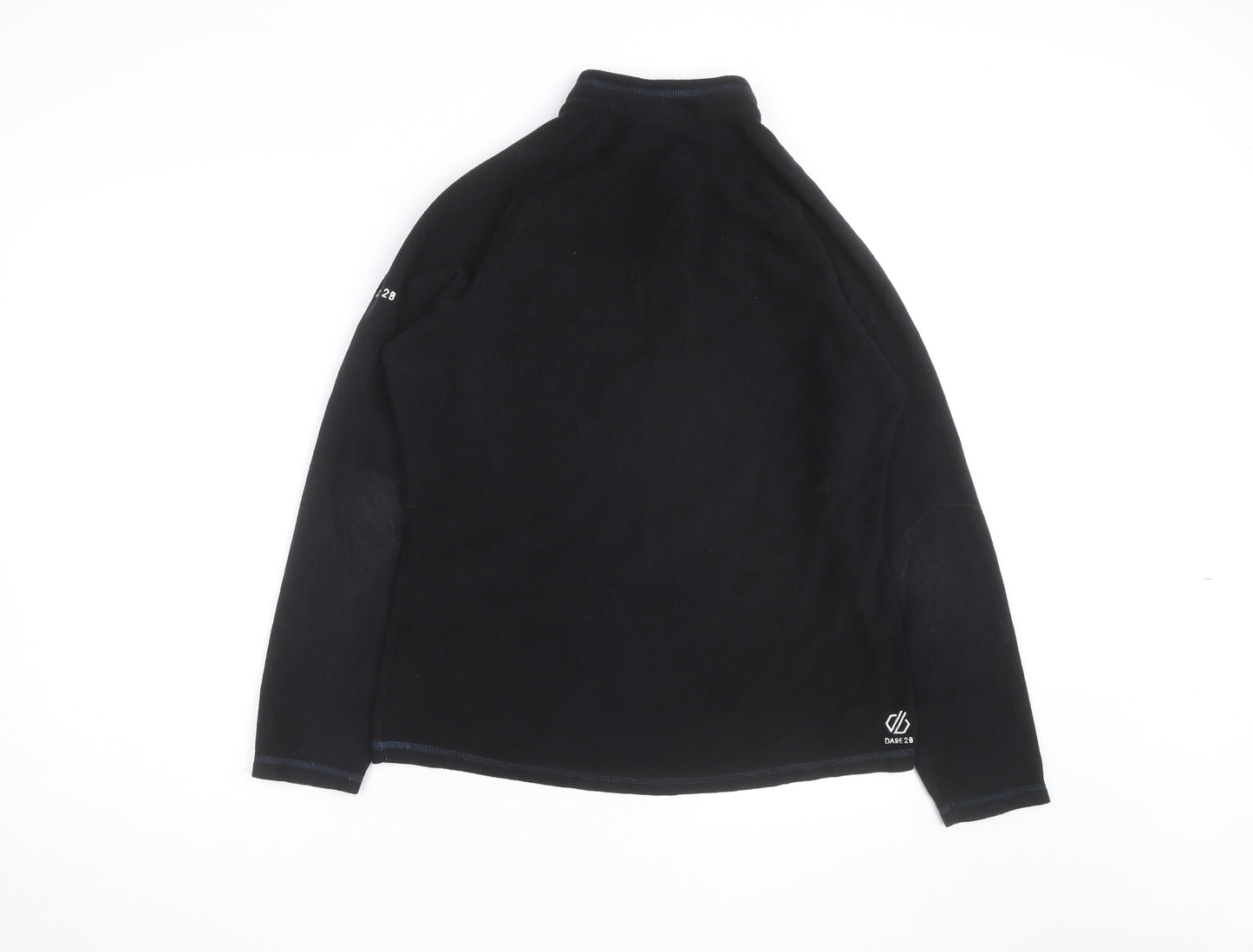 Dare 2B Mens Black Fleece Half Zip Pullover Sweatshirt M