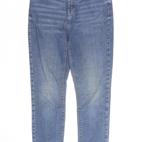 Primark Women Blue Skinny Stretch Denim Jeans Size 10