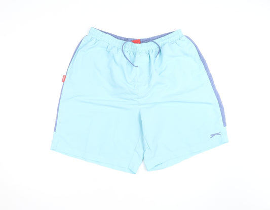 Slazenger Men's Blue Sports Swim Shorts Size 3XL Drawstring Waist