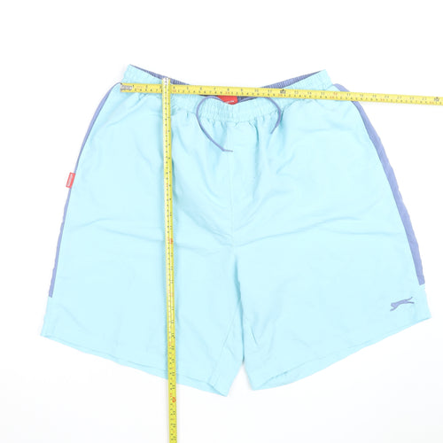 Slazenger Men's Blue Sports Swim Shorts Size 3XL Drawstring Waist