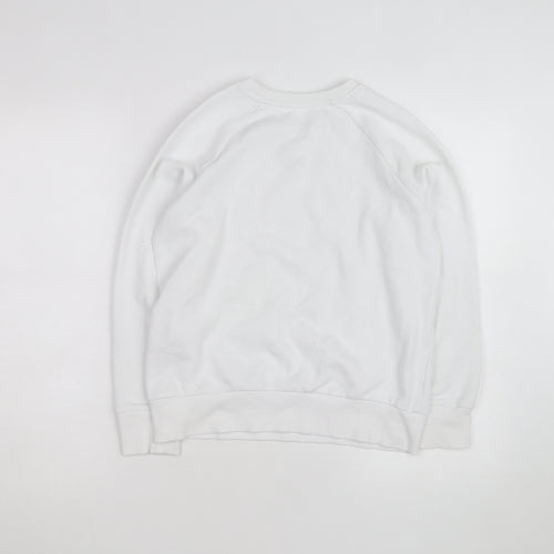 Under Armour Mens White XS Crew Neck Pullover Sweatshirt