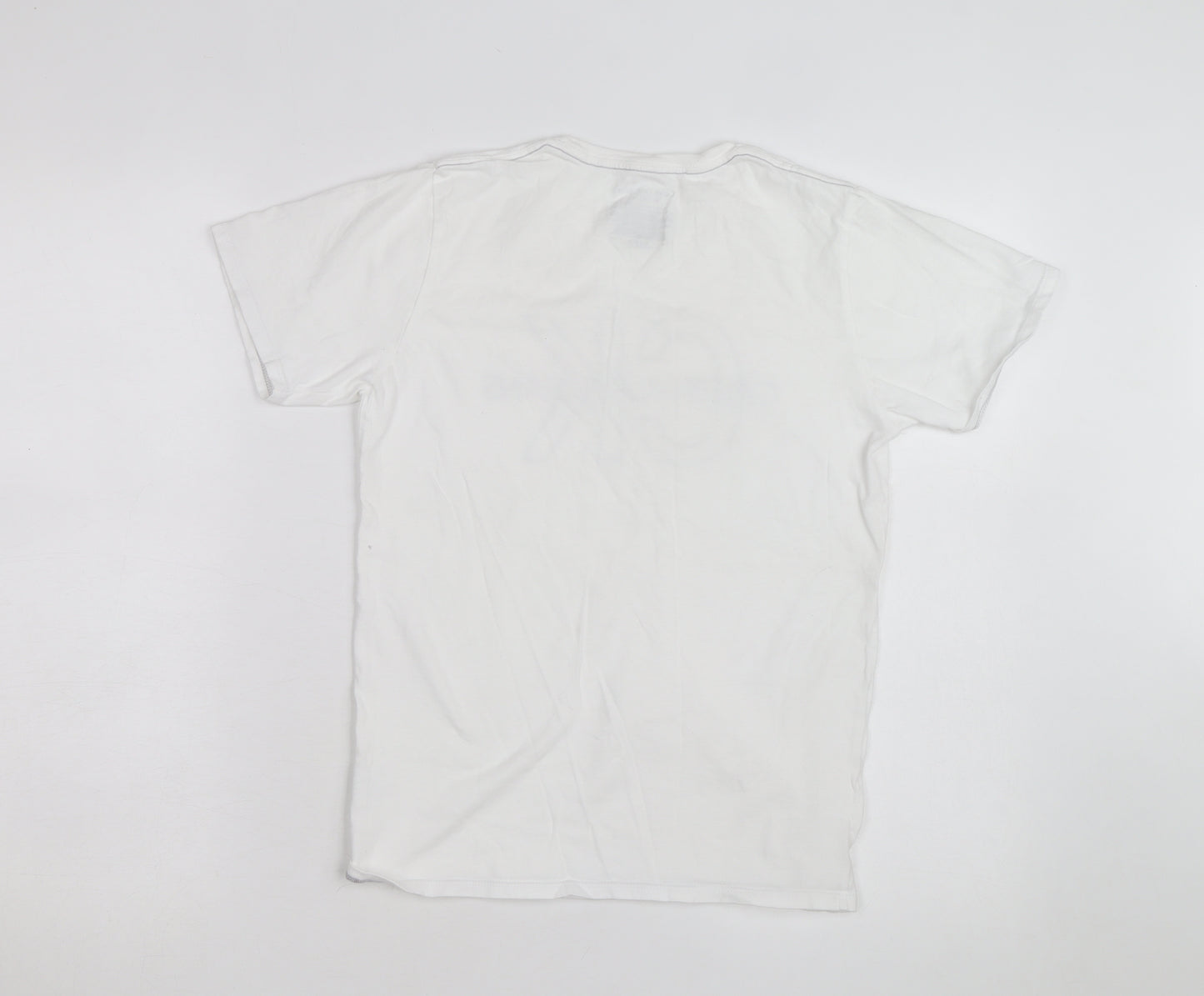 Calvin Klein Jeans Women's White Cotton T-Shirt M 10/12