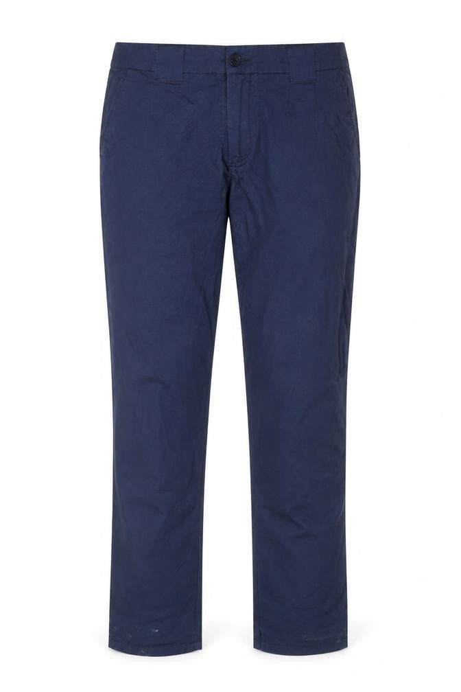 bpc Bonprix Collection Men's Blue Chino Trousers Size L Cotton Blend