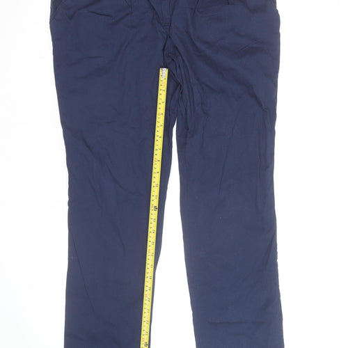 bpc Bonprix Collection Men's Blue Chino Trousers Size L Cotton Blend