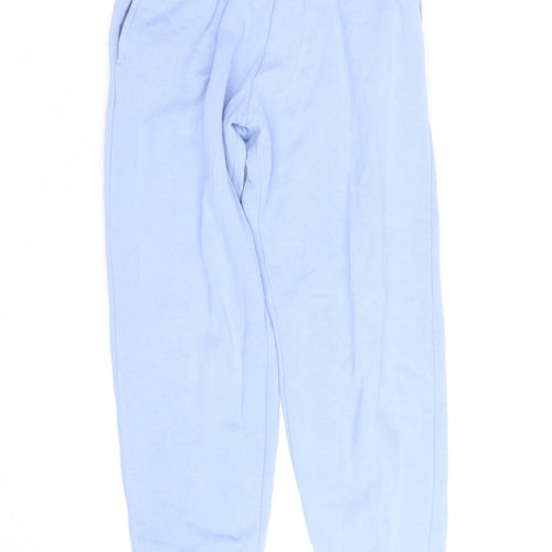 New Look Girls Blue Jogger Sweatpants Size 9-15 Years Cotton Blend