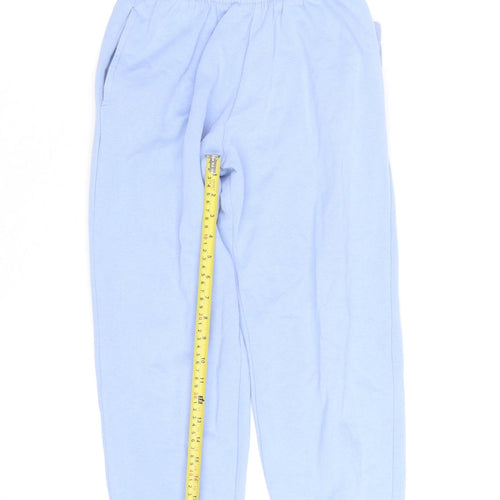 New Look Girls Blue Jogger Sweatpants Size 9-15 Years Cotton Blend