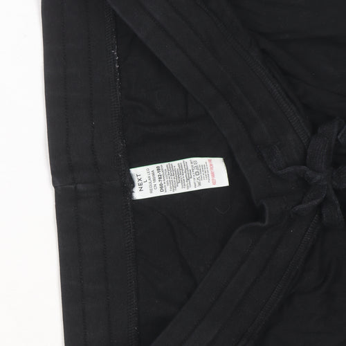 Next Women’s Black Cotton Jogger Trousers L Regular Fit
