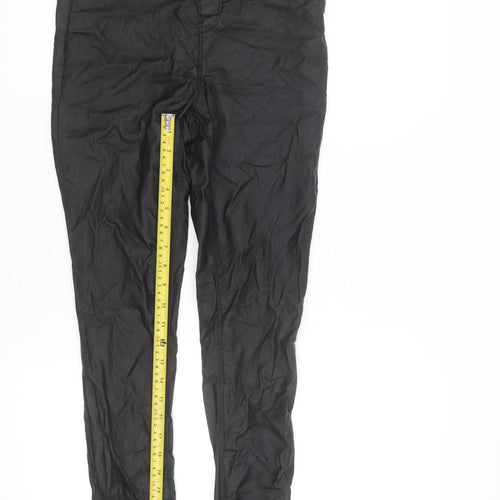 Peacocks Womens Black Size 10 Jegging Stretch Skinny Trousers