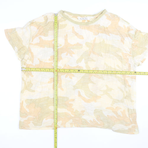 We The Free Womens Multicoloured Camouflage T-Shirt Medium