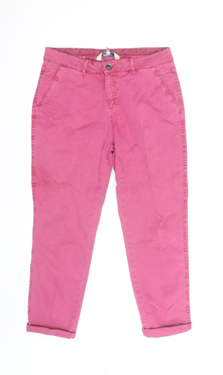 Matalan Papaya Women’s Pink Cotton Chino Trousers Size 10R