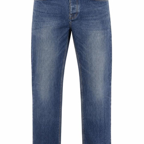 Bench Men's Blue Straight Fit Denim Jeans 34W 32L Classic Style