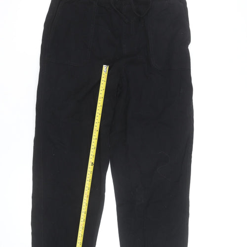 Primark Women’s Black Jogger Trousers Size 14 Cotton Blend