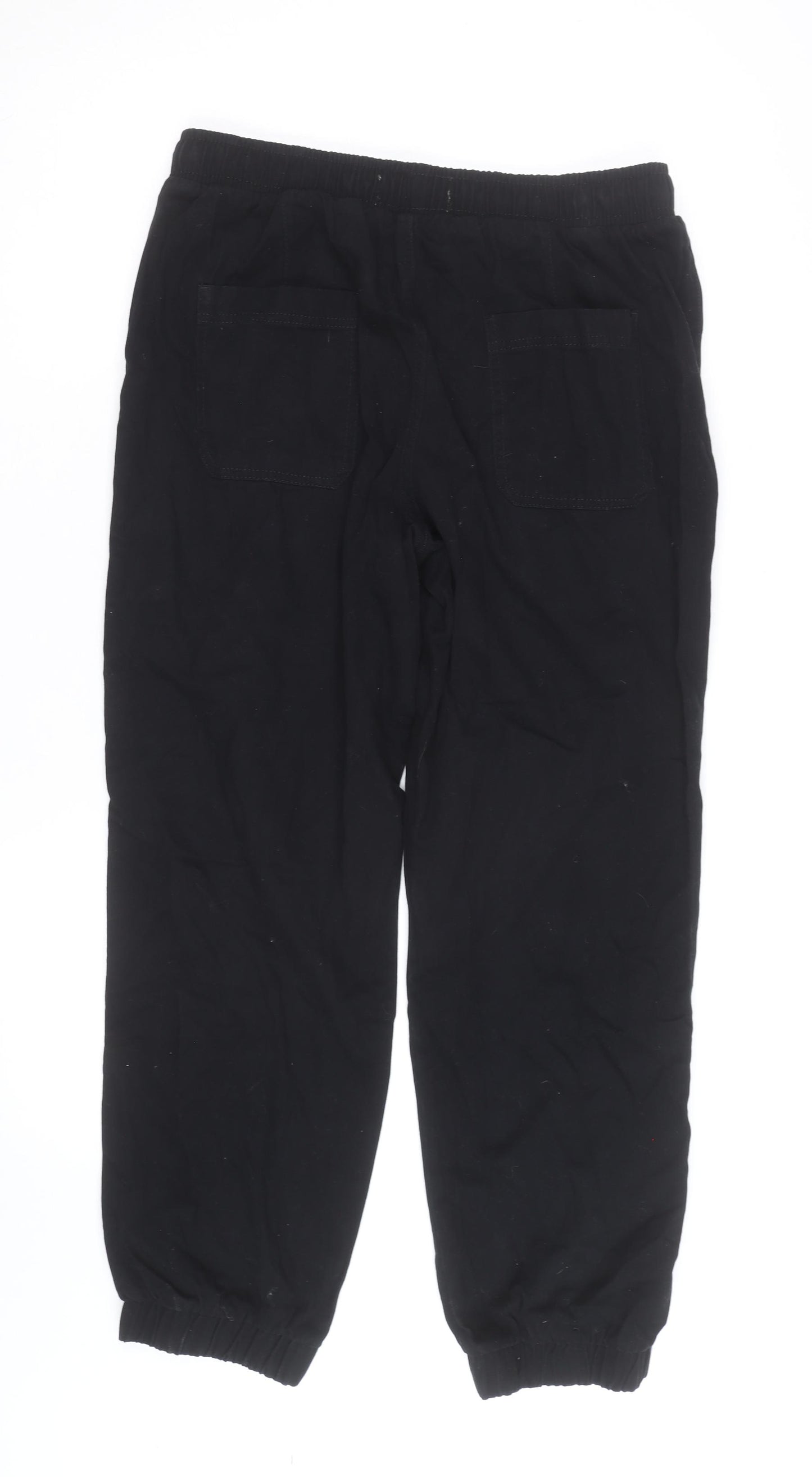Primark Women’s Black Jogger Trousers Size 14 Cotton Blend