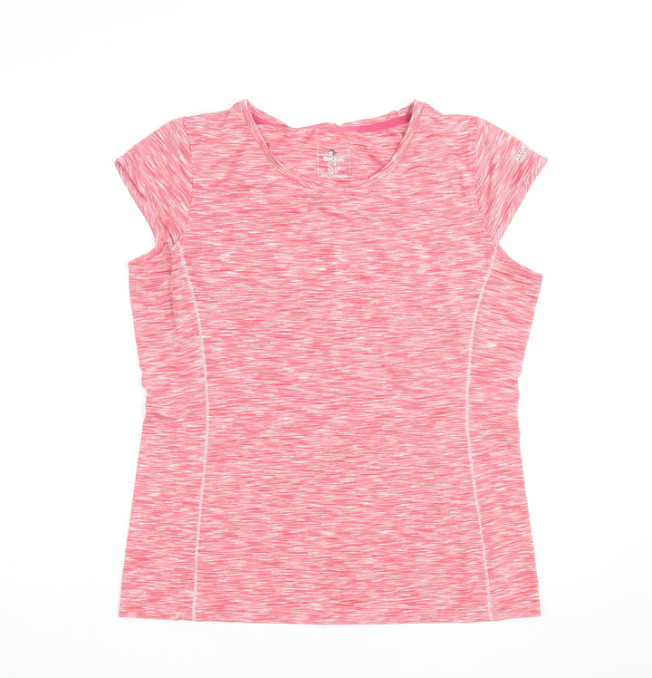 Regatta Womens Pink Short Sleeve Activewear T-Shirt Size 14