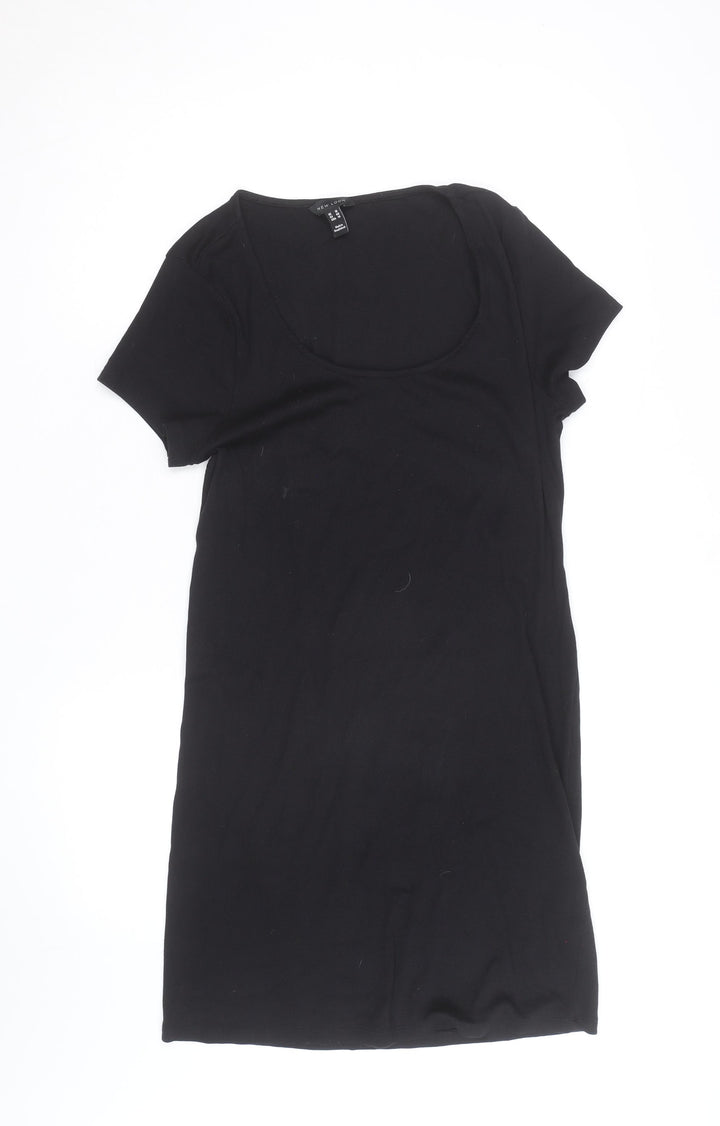 New Look Women’s Black Bodycon Knee Length Dress Size 18