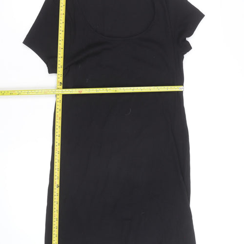 New Look Women’s Black Bodycon Knee Length Dress Size 18