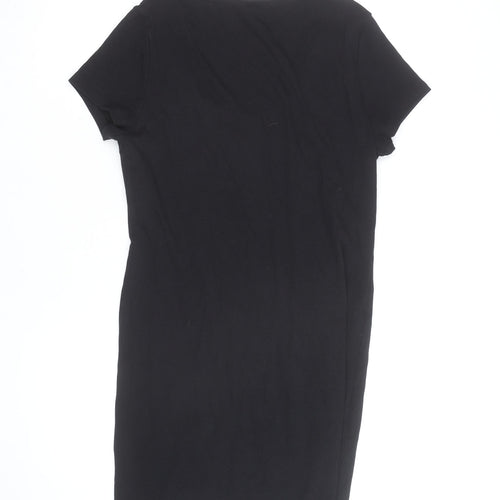 New Look Women’s Black Bodycon Knee Length Dress Size 18