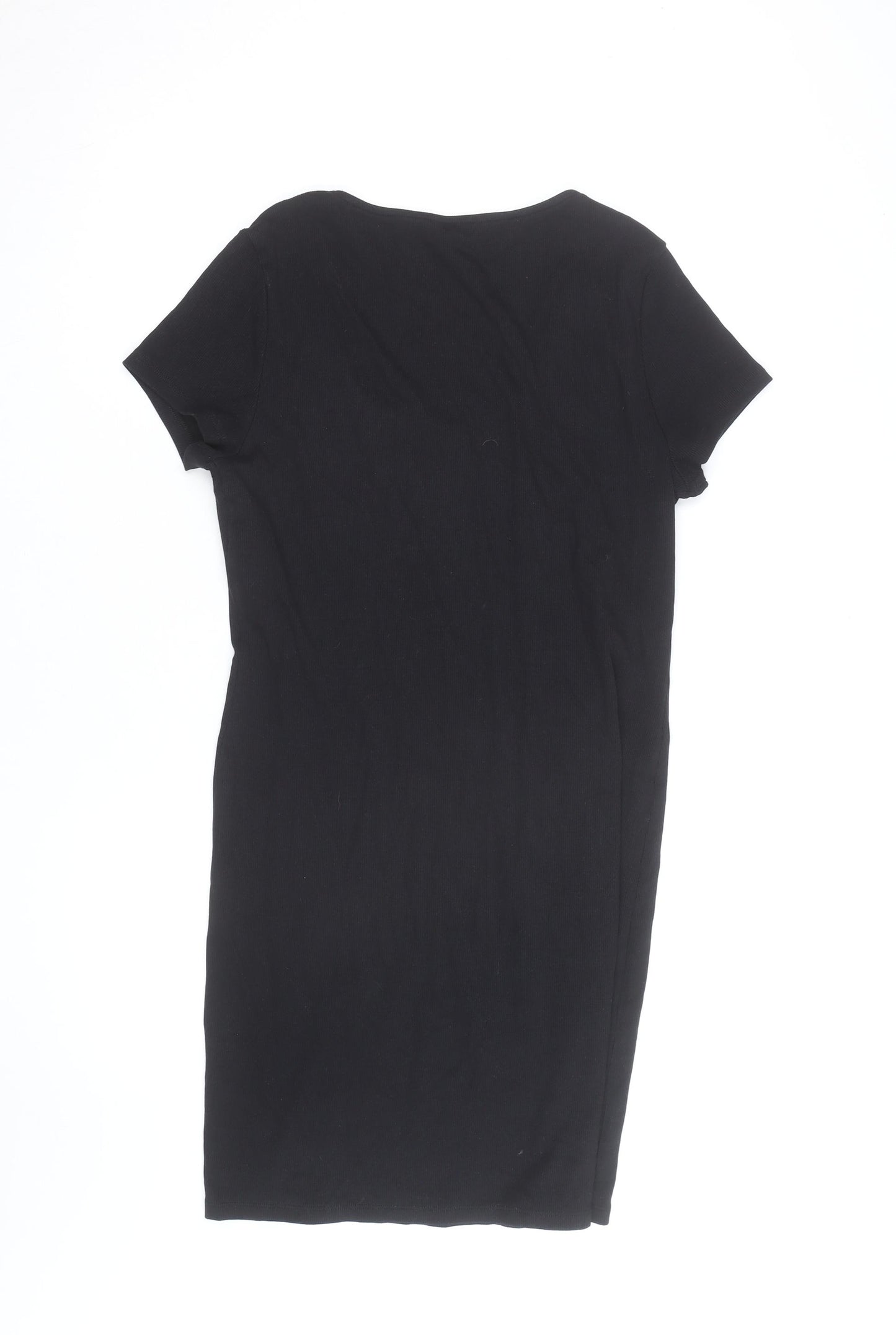 New Look Women’s Black Bodycon Knee Length Dress Size 18