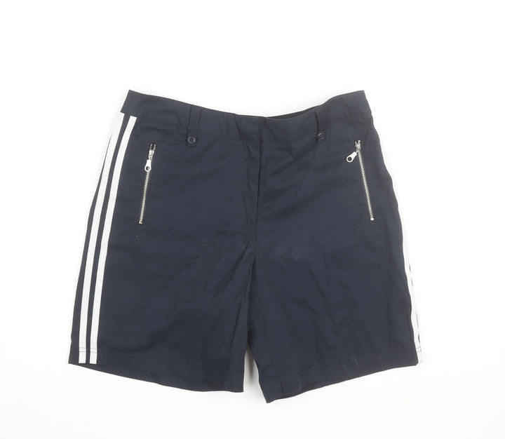 Maine New England Women's Blue Size 10 Chino Shorts with Zip Pockets