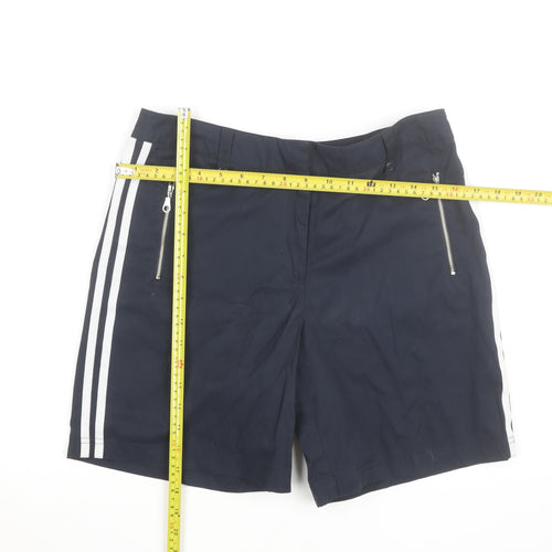 Maine New England Women's Blue Size 10 Chino Shorts with Zip Pockets