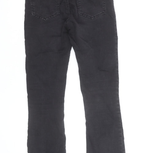 Marks and Spencer Women Black Bootcut Jeans Size 10 Stretch Denim