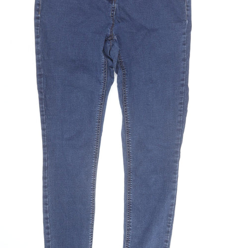 George Women's Blue Skinny Denim Jeans Size 14-16 Stretch Fit