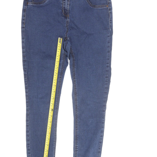 George Women's Blue Skinny Denim Jeans Size 14-16 Stretch Fit