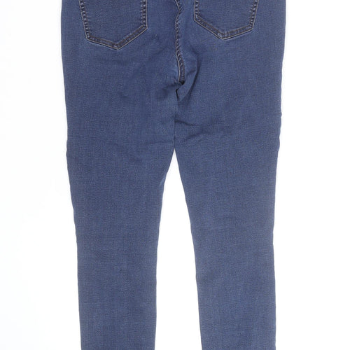George Women's Blue Skinny Denim Jeans Size 14-16 Stretch Fit