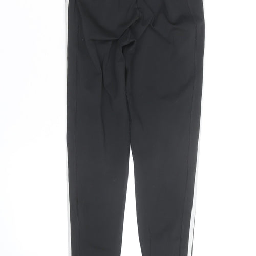 Adidas Women Black Aeroready Leggings M Side Stripe Activewear