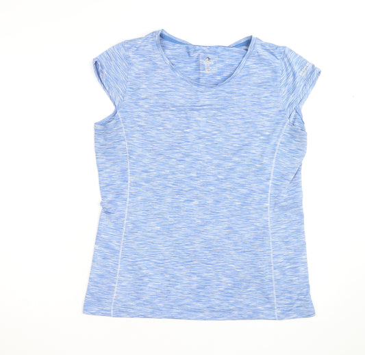 Regatta Women's Blue Short Sleeve Active T-Shirt Size 10