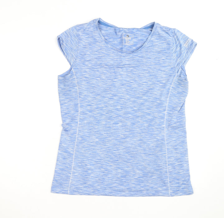 Regatta Women's Blue Short Sleeve Active T-Shirt Size 10
