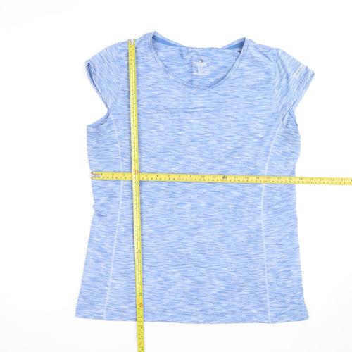 Regatta Women's Blue Short Sleeve Active T-Shirt Size 10
