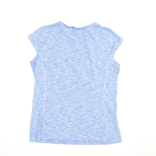Regatta Women's Blue Short Sleeve Active T-Shirt Size 10