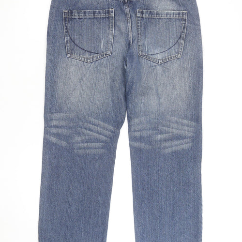 Blue Harbour Men's Blue Straight Jeans 40in Waist Classic Denim