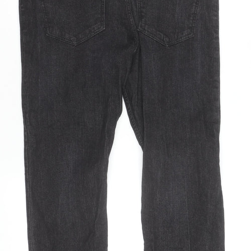 Denim & Co Men's Black Straight Fit Jeans W34 L30