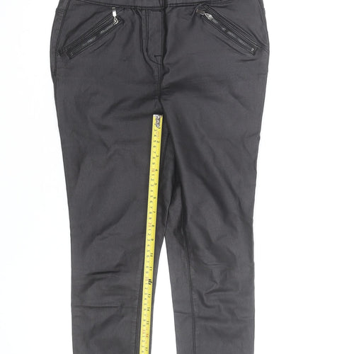 George Women’s Black Slim Fit Jeggings Size 12 Stretch Cotton
