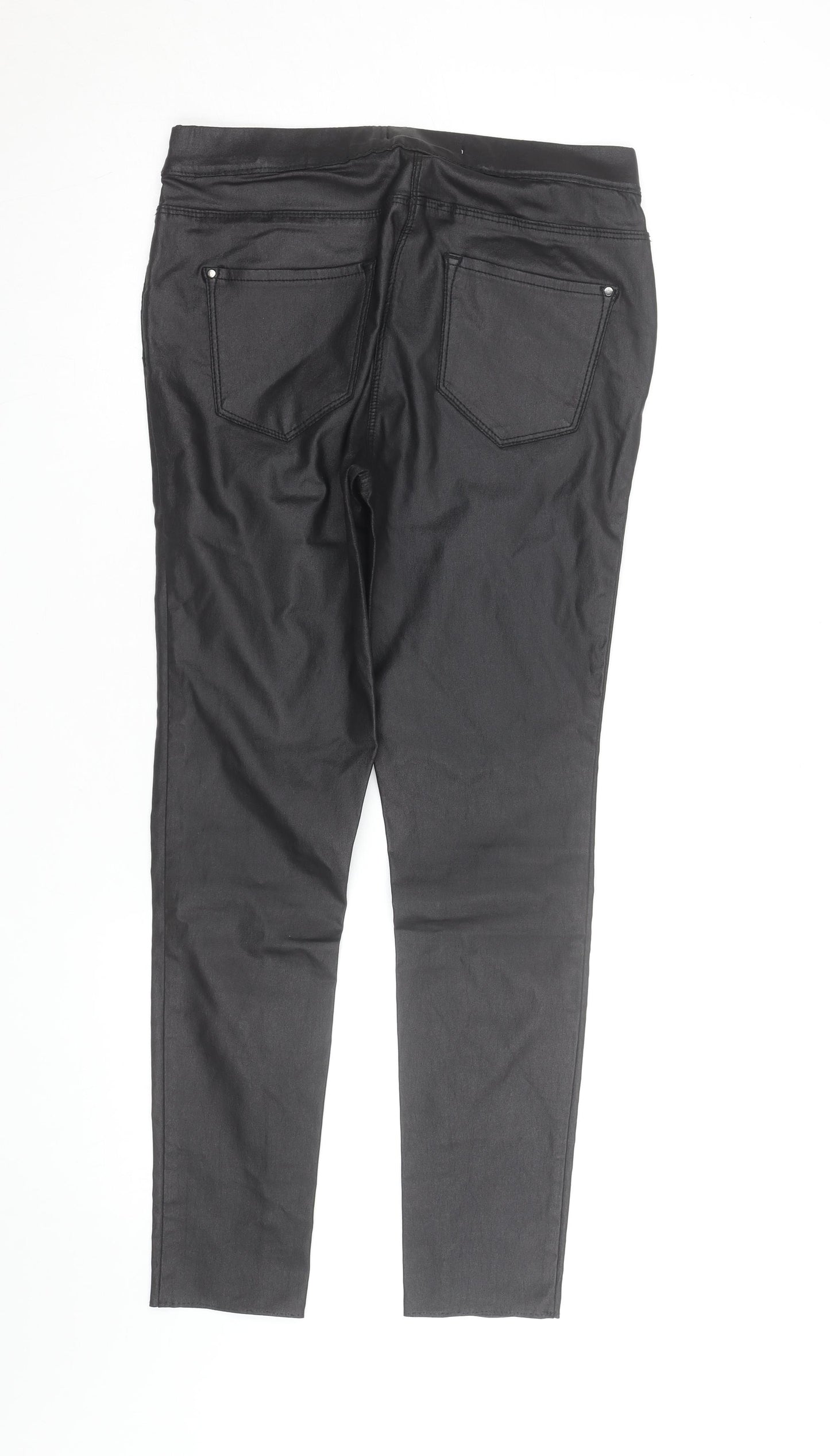 George Women’s Black Slim Fit Jeggings Size 12 Stretch Cotton
