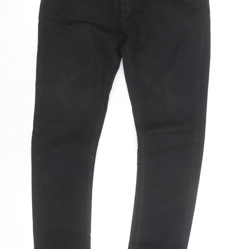 Peacocks Women's Black Skinny Jeggings Size 30R Stretch Denim