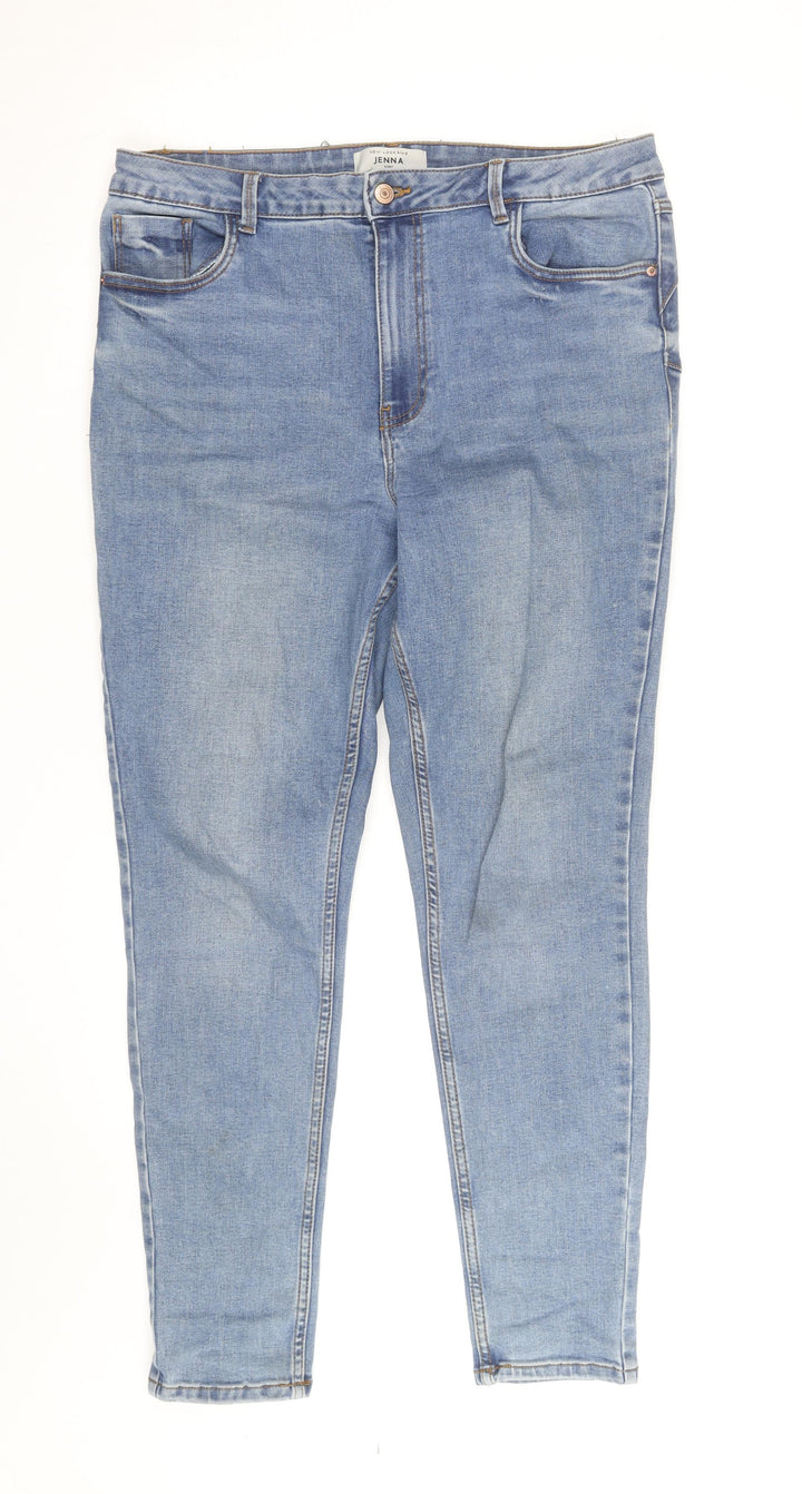 New Look Women Blue Jenna Skinny Denim Jeans Size 6 Slim Fit