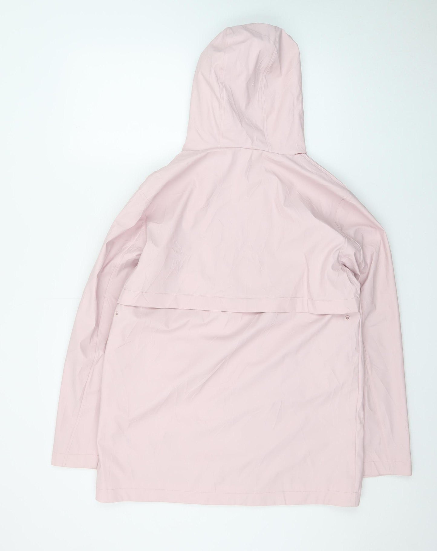 Marks and Spencer Women’s Pink Hooded Waterproof Rain Coat Size 10