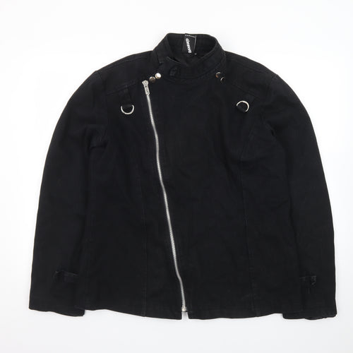 Banned Apparel Men’s Black XL Cotton Motorcycle Jacket