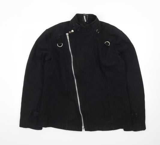 Banned Apparel Men’s Black XL Cotton Motorcycle Jacket