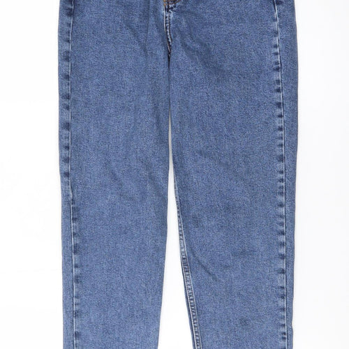 Primark Women Blue Size 8 High Rise Mom Jeans Denim Co